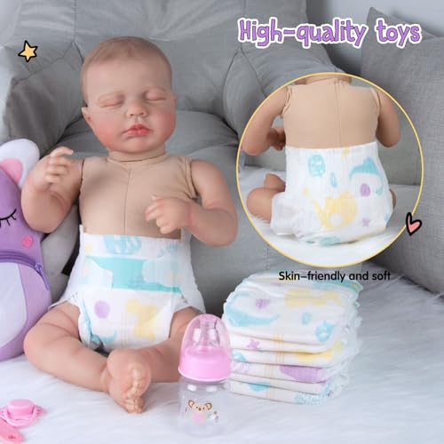 Pedolltree doll feeding bottle for lifelike care scenarios