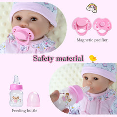 Pedolltree doll pacifier for lifelike play with reborn dolls.