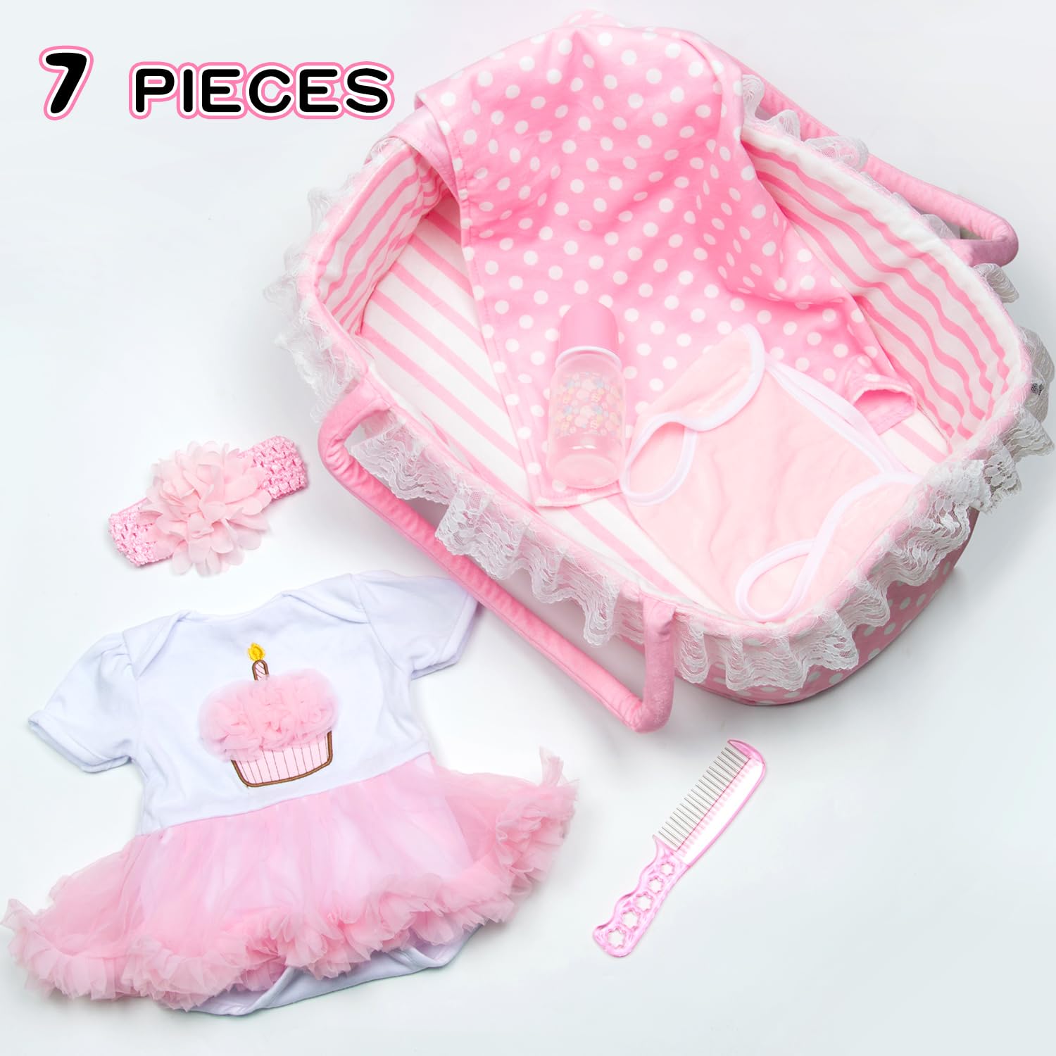 Pedolltree feeding bottle supports nurturing roleplay for dolls