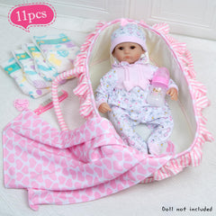 Pedolltree feeding bottle for realistic doll feeding play.