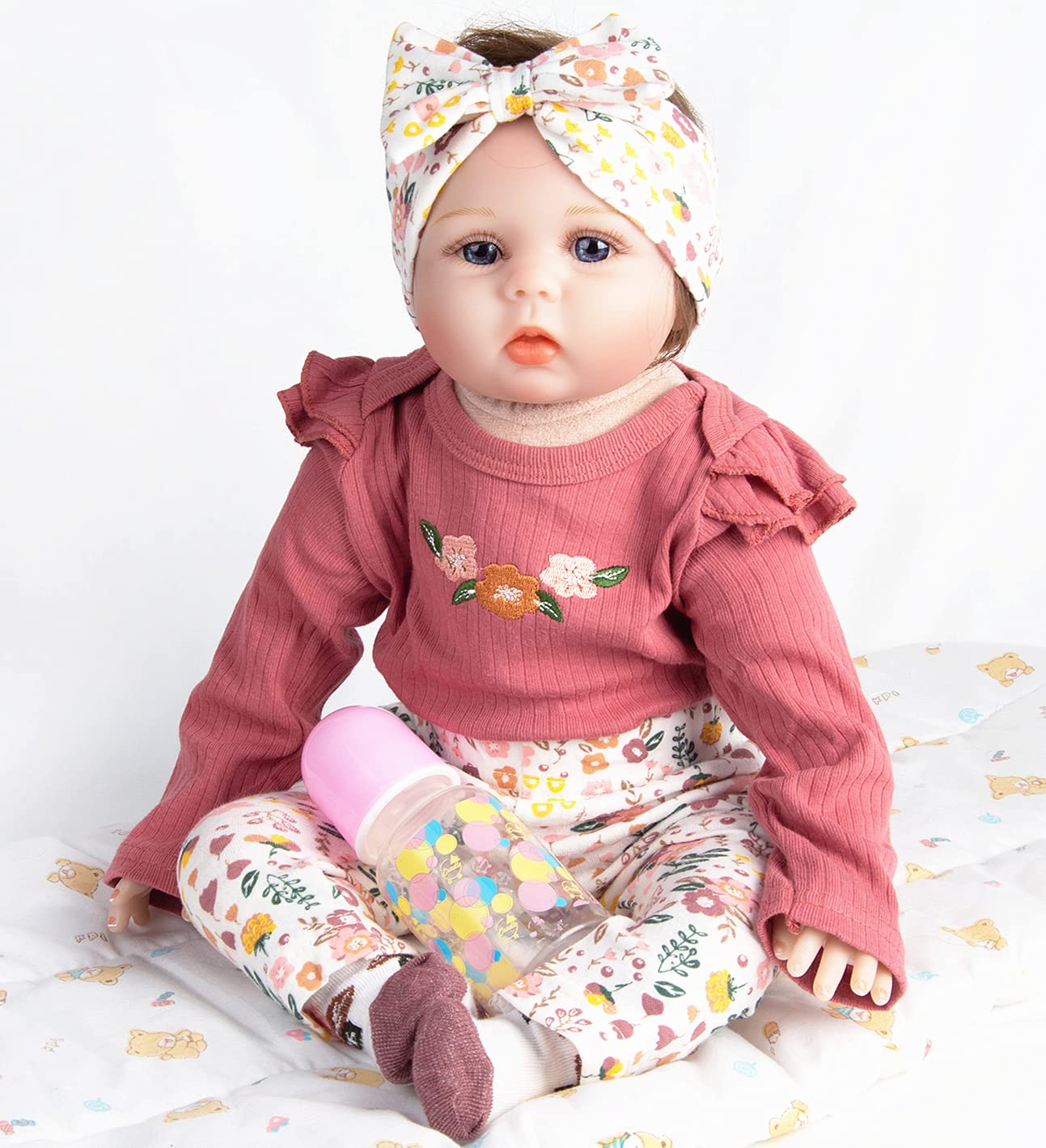 Pedolltree Reborn 22in pants provide durable layering for dolls.