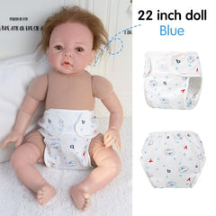 Pedolltree diaper waterproof layer for realistic doll use and easy cleaning
