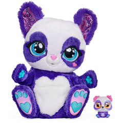 Peek-A-Roo interactive pouch reveals Baby-Roo for imaginative play.