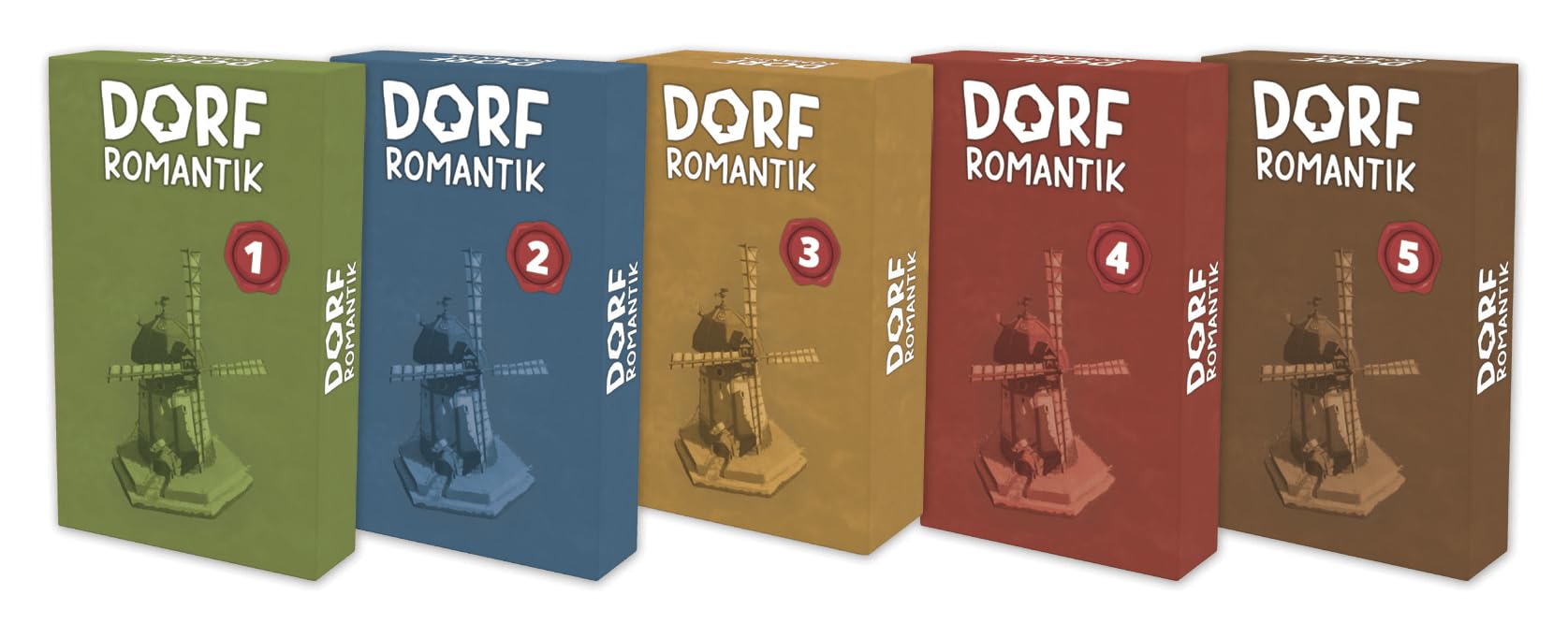 Pegasus Spiele Dorfromantik campaign progress map showing unlockable tiles and replayability