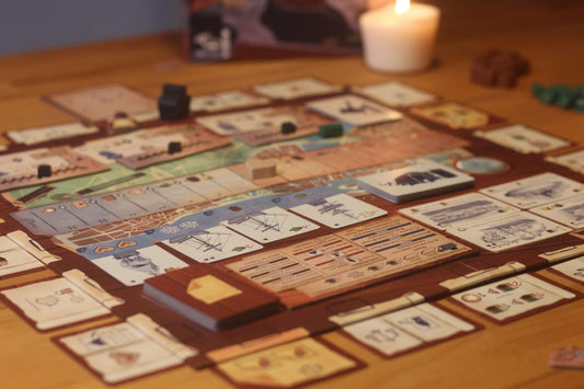Pegasus Spiele Rival Cities for two players, quick setup and highly interactive gameplay.