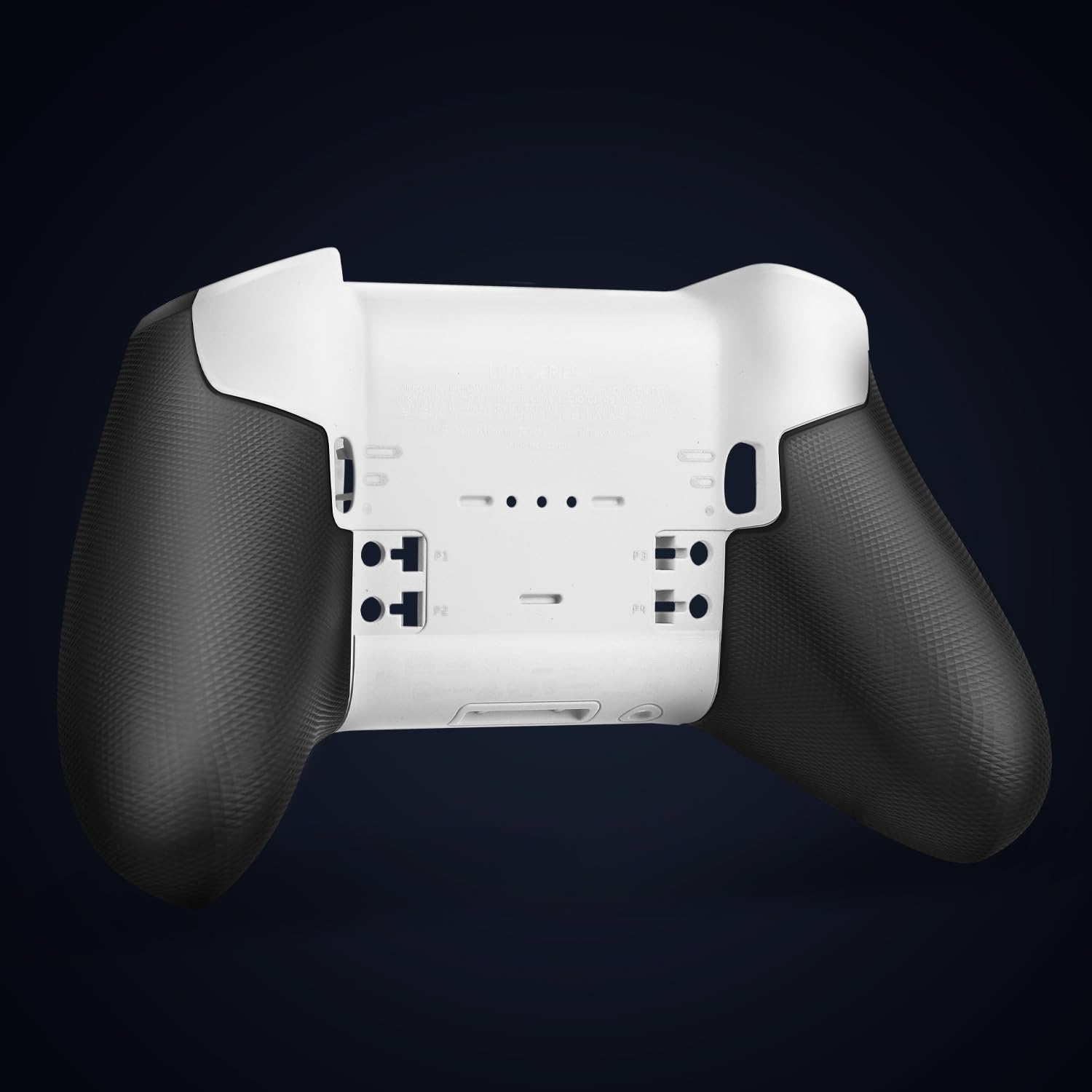 Pelidox rubberized grip finish white enhances handling and non-slip feel.