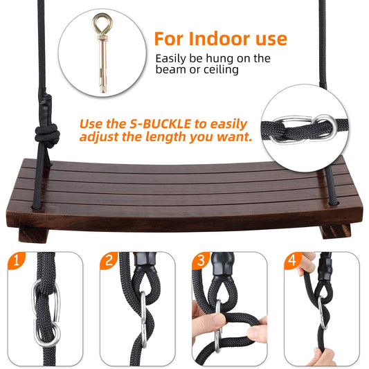 PELLOR adjustable rope shows versatile length for adults and kids