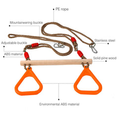 PELLOR adjustable rope length from 110 cm to 198 cm for flexible mounting.