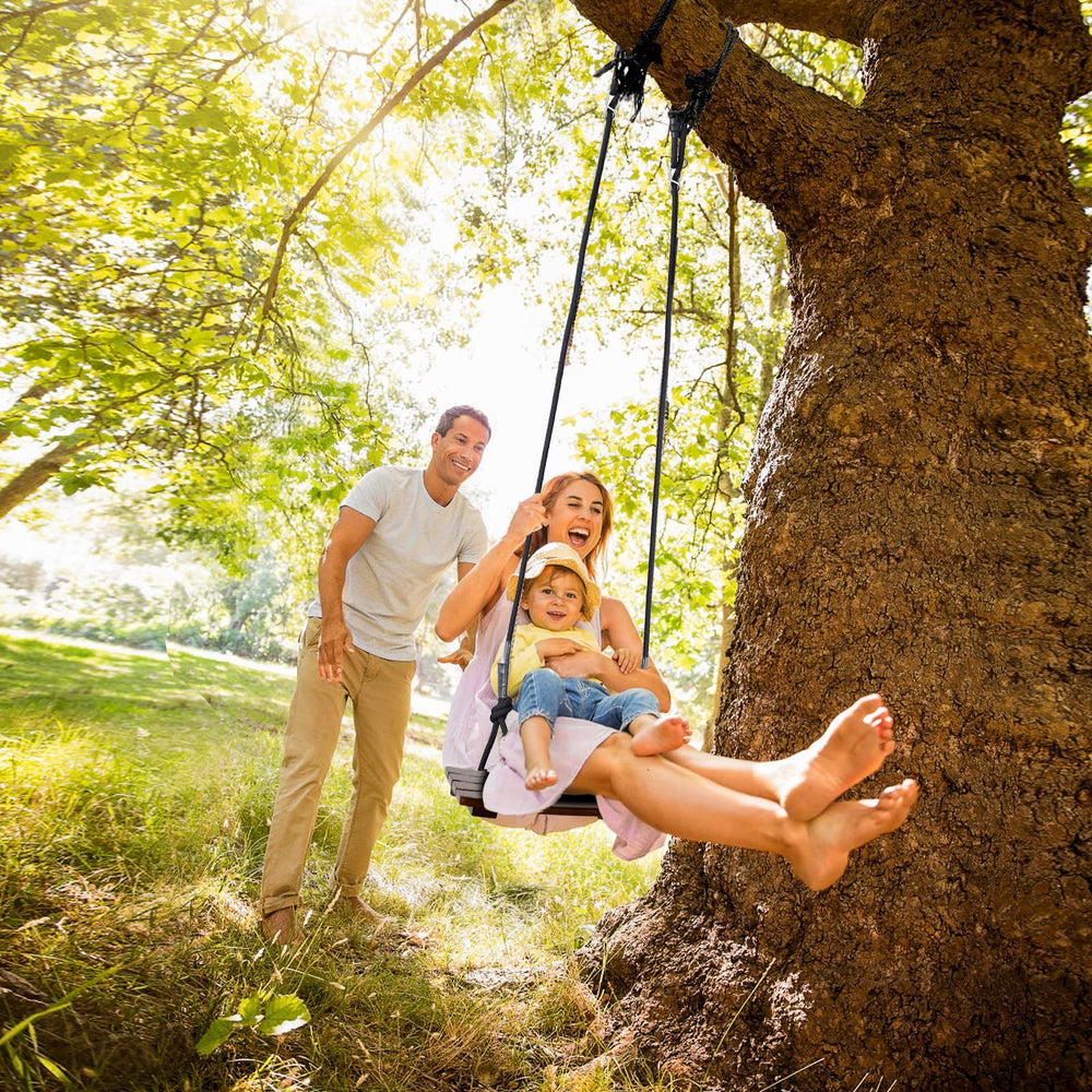 PELLOR swing seat supports both children and adults during play