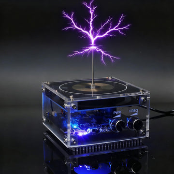 PEMENOL Musical Tesla Coil front view showing compact classroom-friendly design