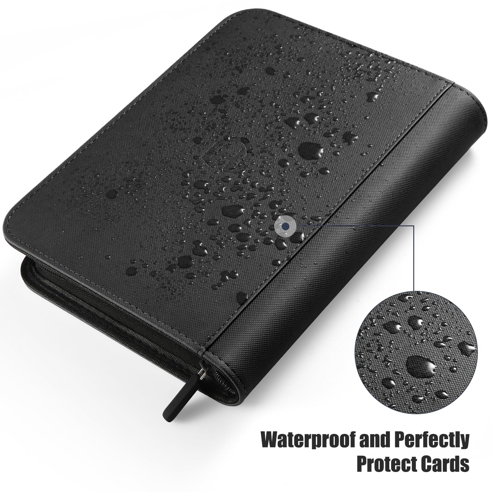 Pemocyny card sleeves close-up highlights high-density protective sleeves