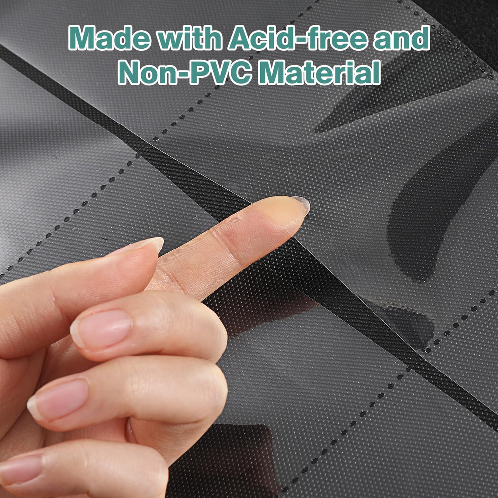 Pemocyny top loader binder durable construction for long-term storage.