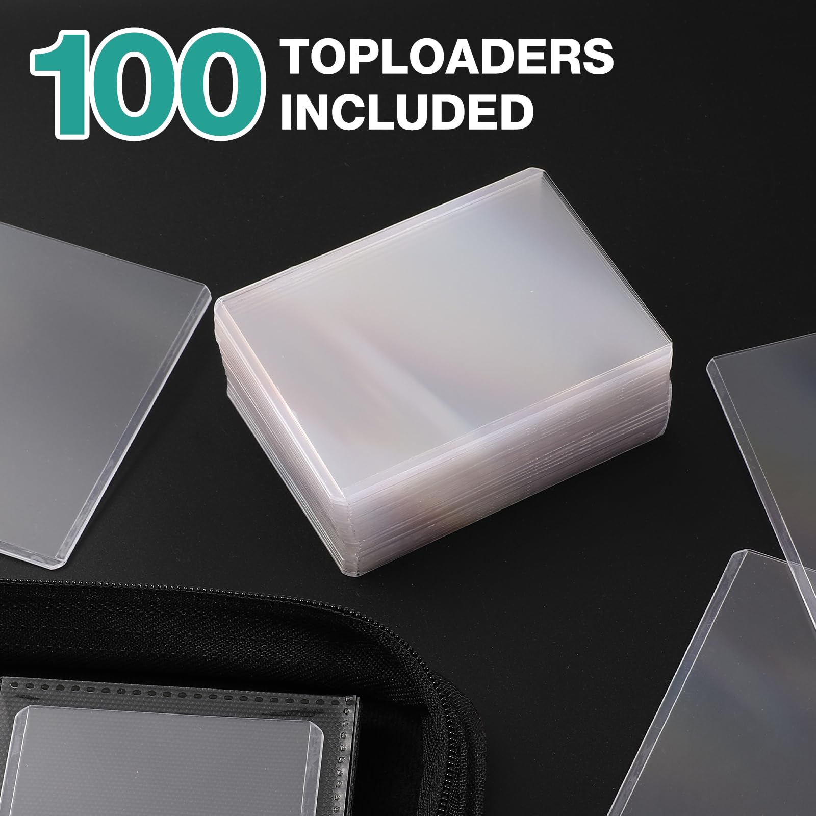 Pemocyny Toploader Binder durable material for long-lasting use
