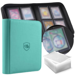 Pemocyny Toploader Binder front view for quick access to 3x4 cards