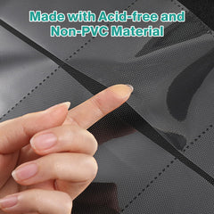 Pemocyny Toploader Binder includes 100 top loaders for protection