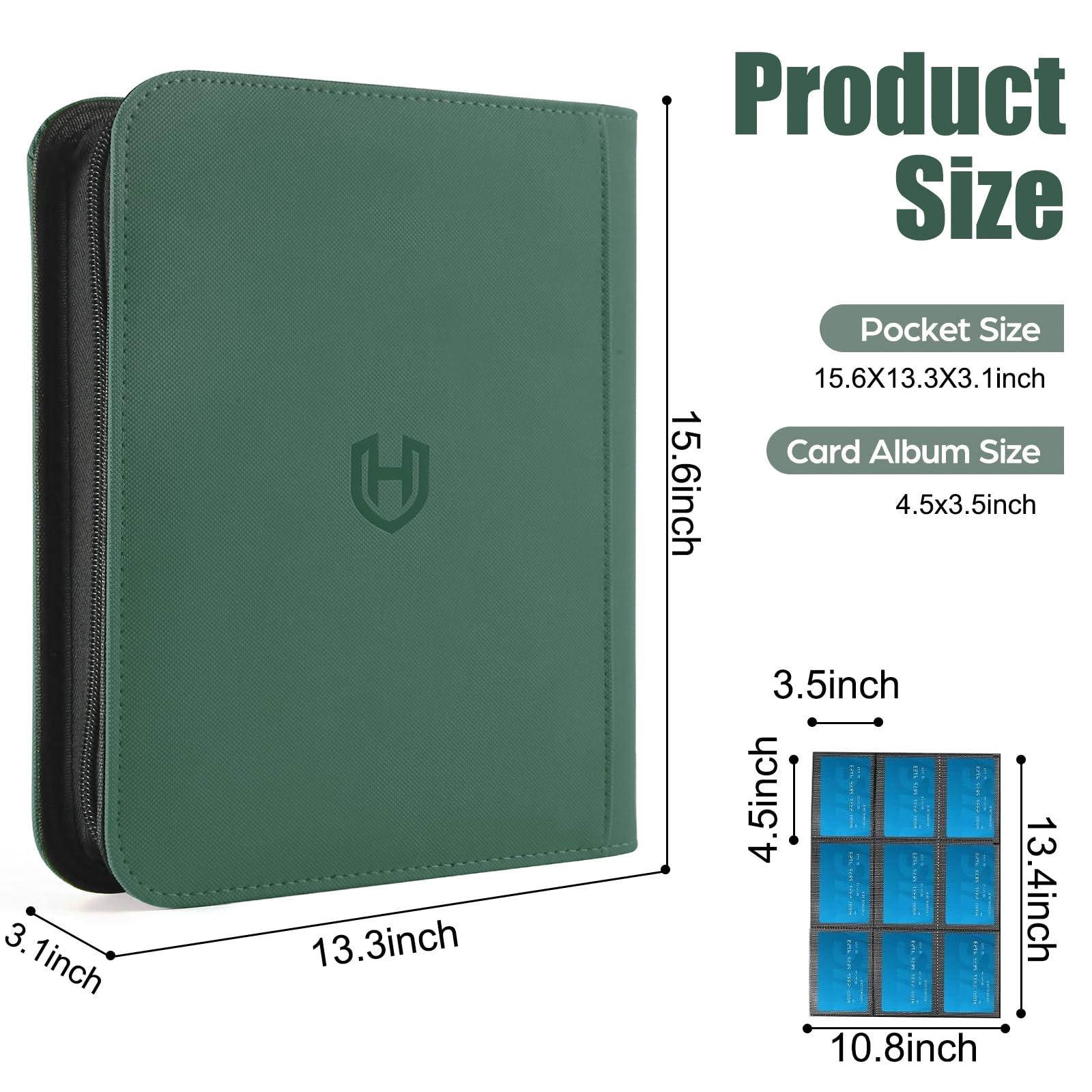 Pemocyny trading-card-holder-side-loading enables quick insertion and display.