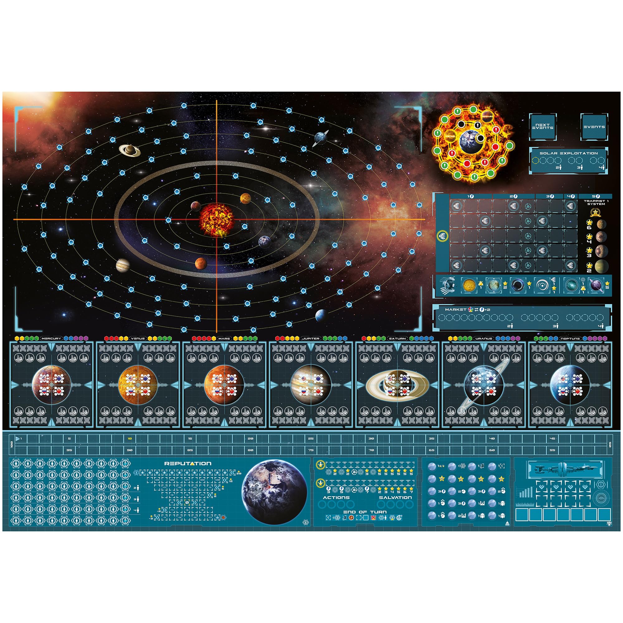 Pendragon Starship Interstellar technology development expands strategic options during play.