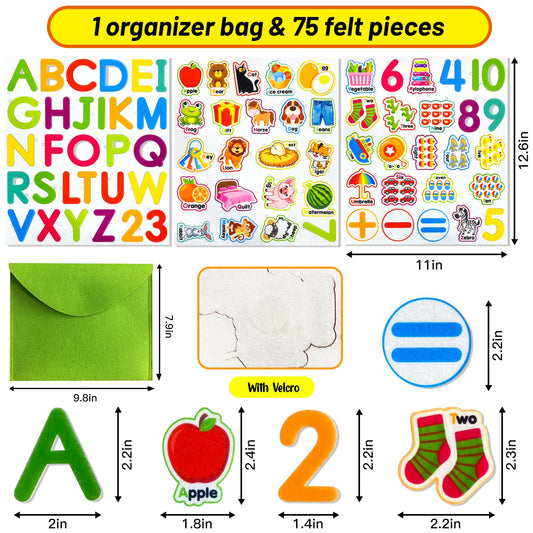 Bright PENGFULL alphabet pieces engage toddlers in letter recognition and word play.