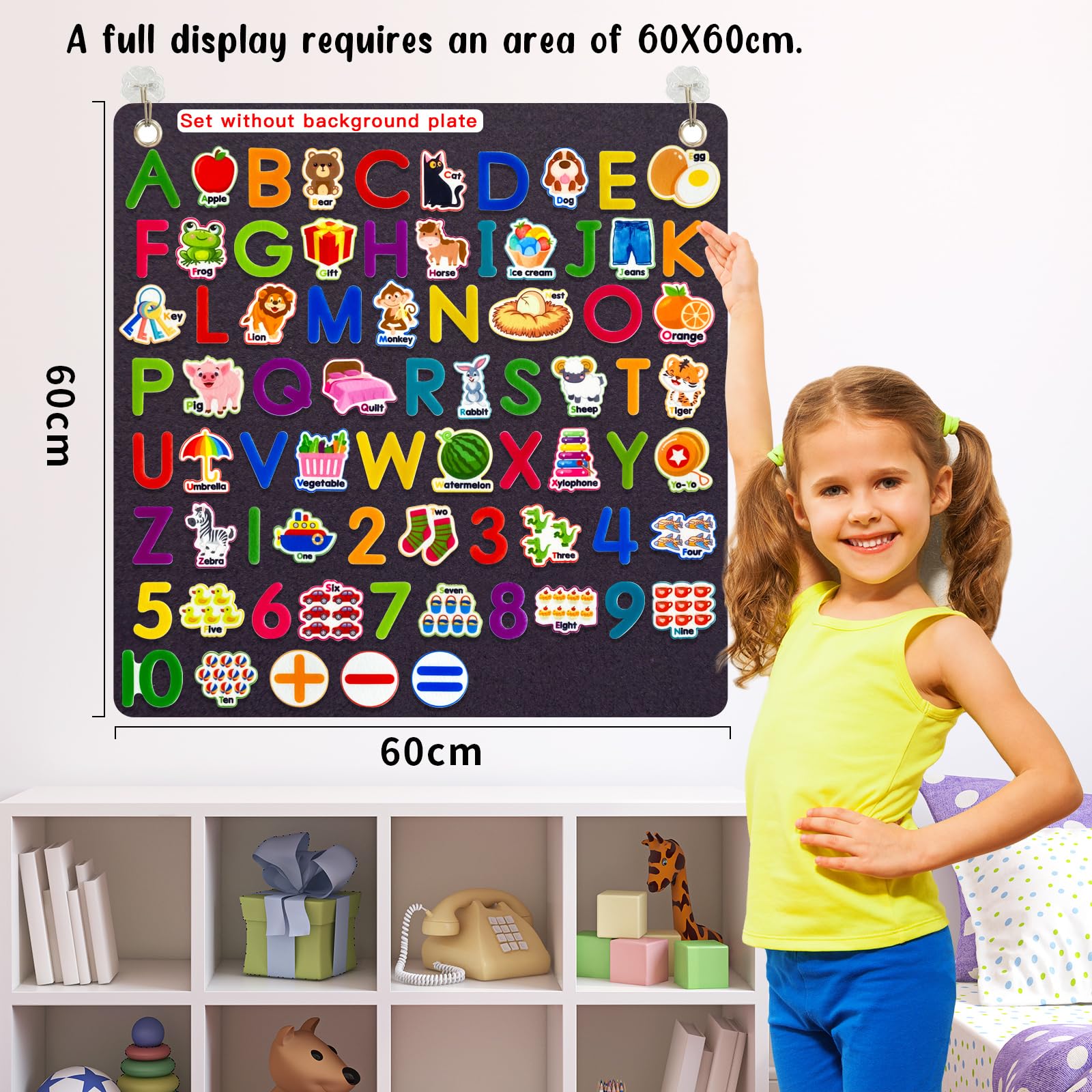 Colorful numbers and symbols from PENGFULL spark counting and early math exploration.