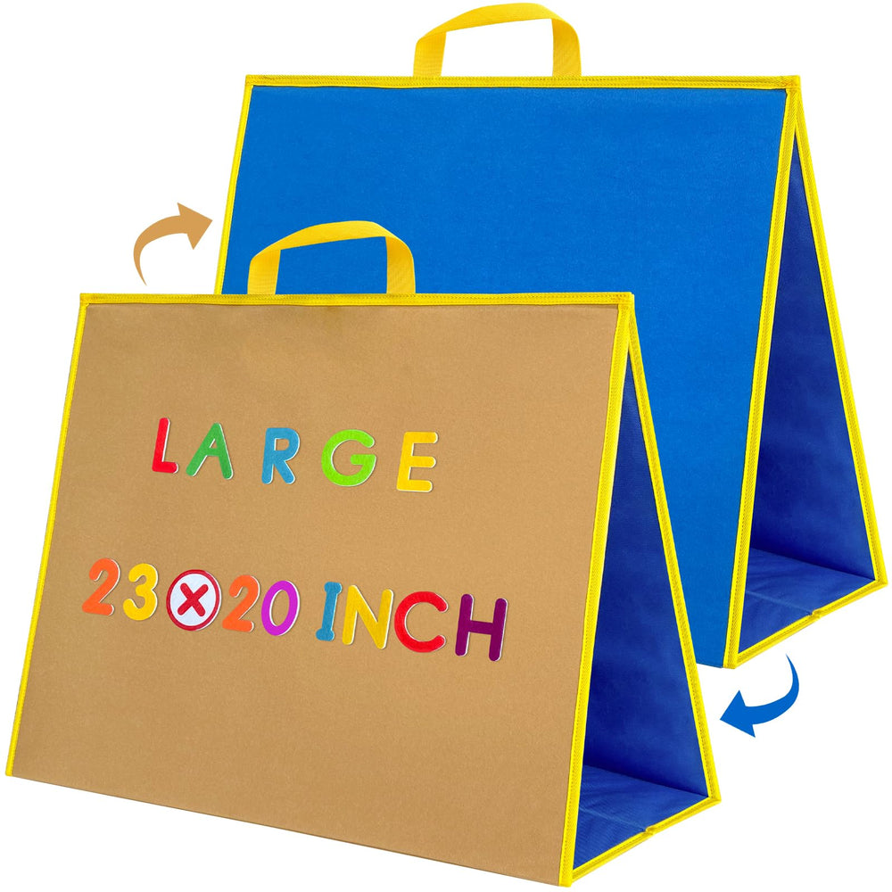 Pengfull large felt flannel board with stand for classroom storytelling and interactive learning
