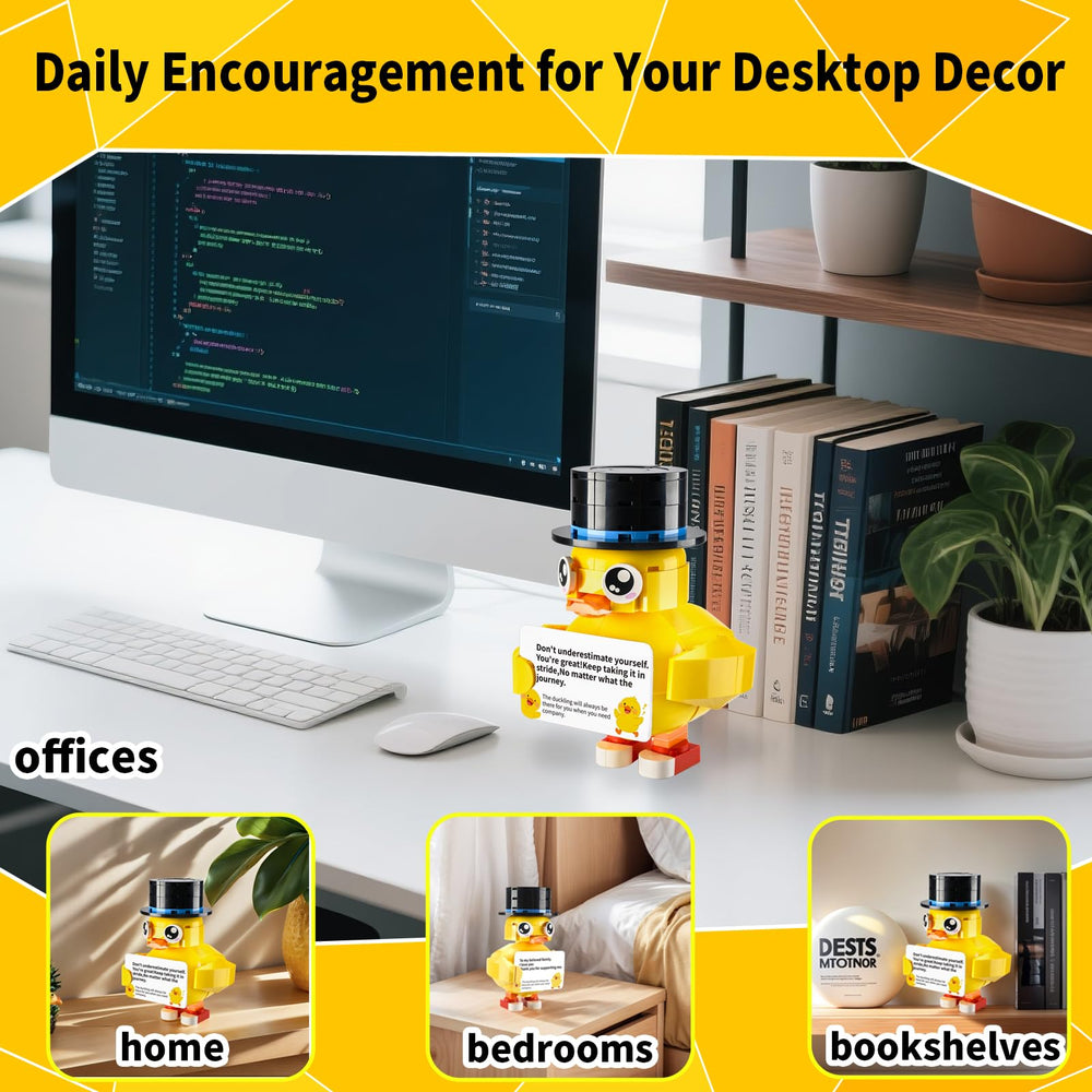 Penixel compact desk decor fitting on a crowded desk and adding color