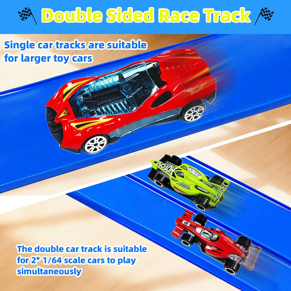 PENIXEL Flex Track compatible with 1:64 cars and marbles for versatile play