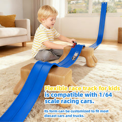 PENIXEL Flex Track rolled for compact storage and travel