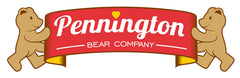 Pennington Bear Company huggable sock monkey in gift-ready display.