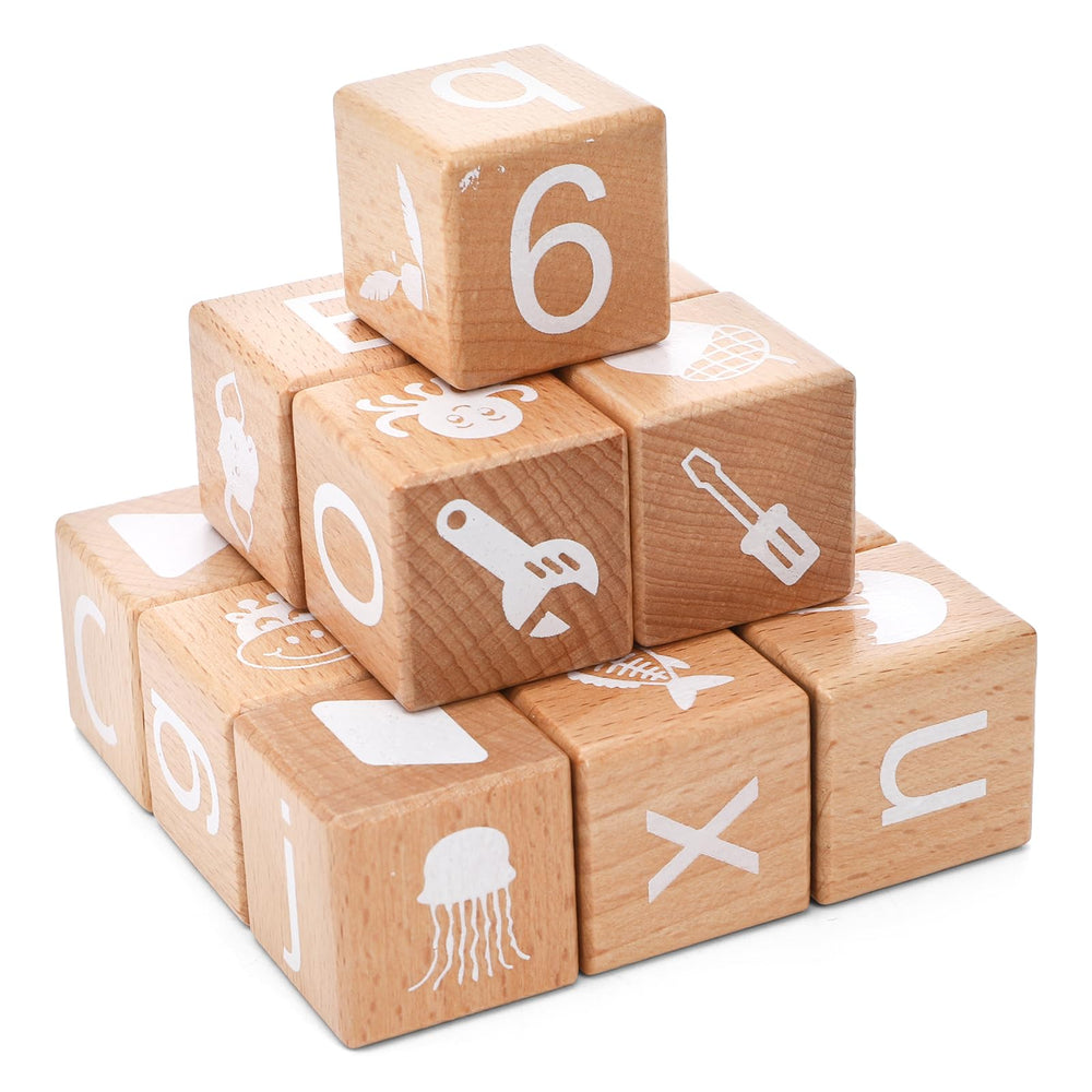 Peohud blocks featuring animals and objects spark imaginative play and learning.