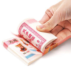 Peohud heaven bank notes showcase the traditional road pass motif.