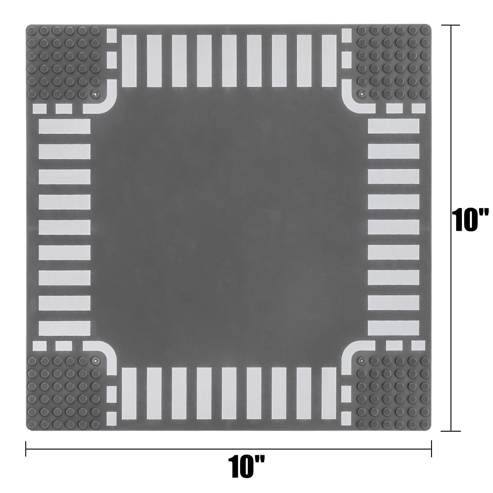 Peohud road base plates curved 10x10 create smooth corner streets.