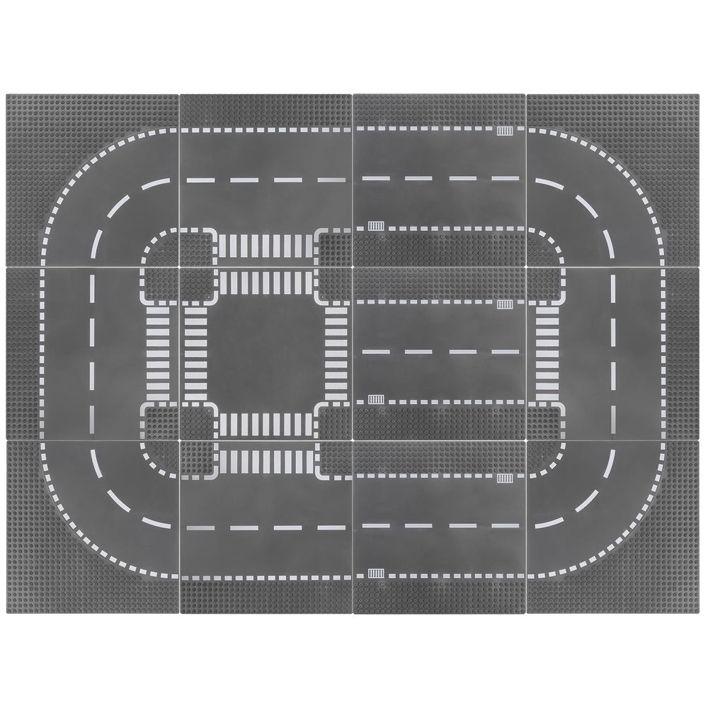 Peohud road base plates straight 10x10 for durable straight roads.