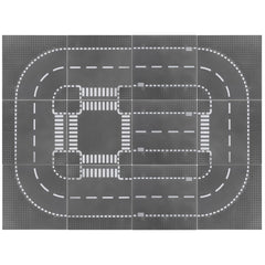 Peohud road base plates straight 10x10 for durable straight roads.