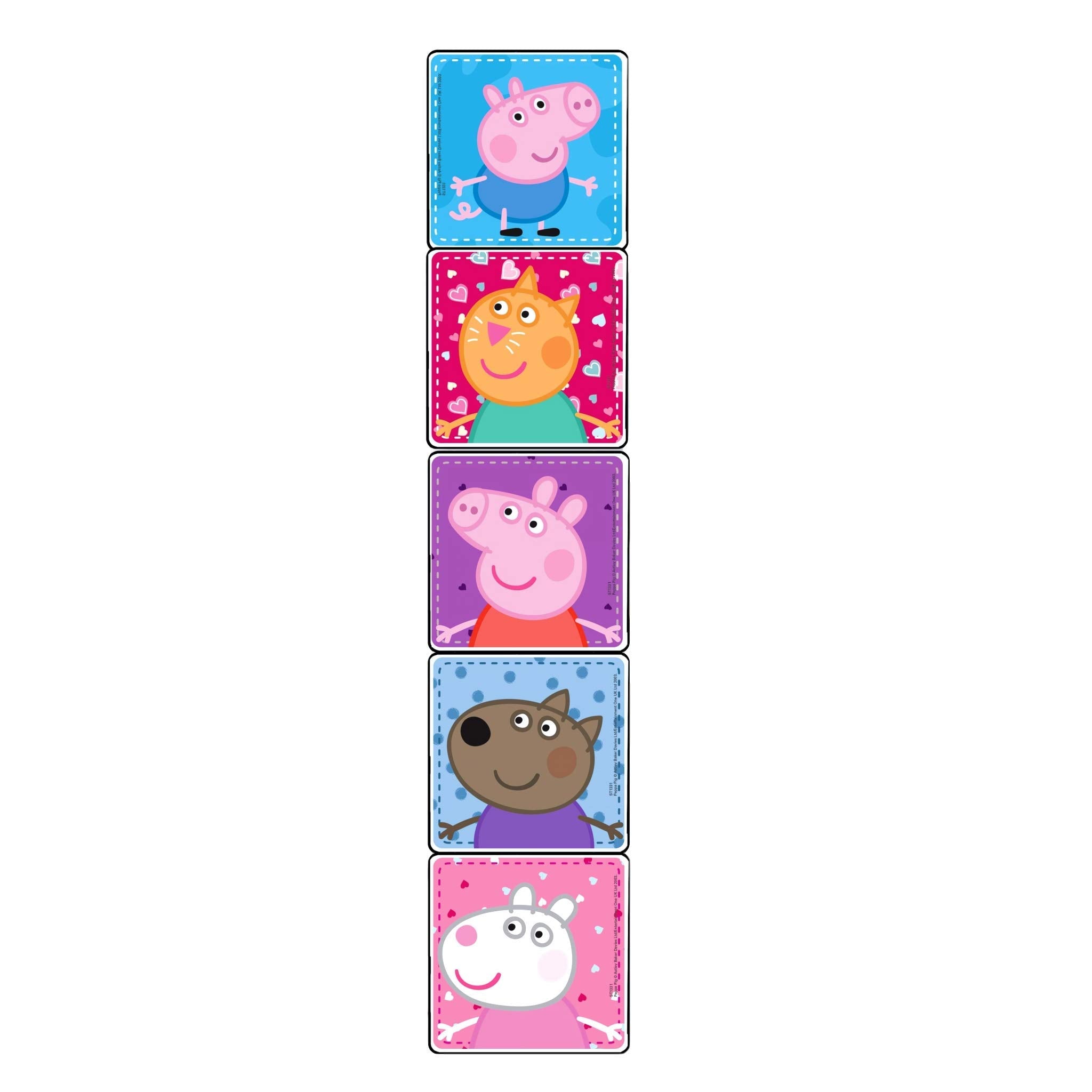 Peppa Pig 2-5 inch reward stickers help celebrate small wins.