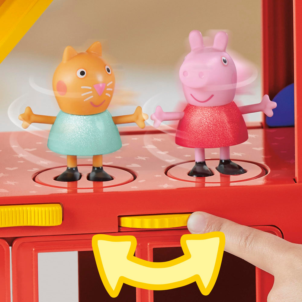 Peppa Pig jukebox and ball pit accessories for pretend parties.