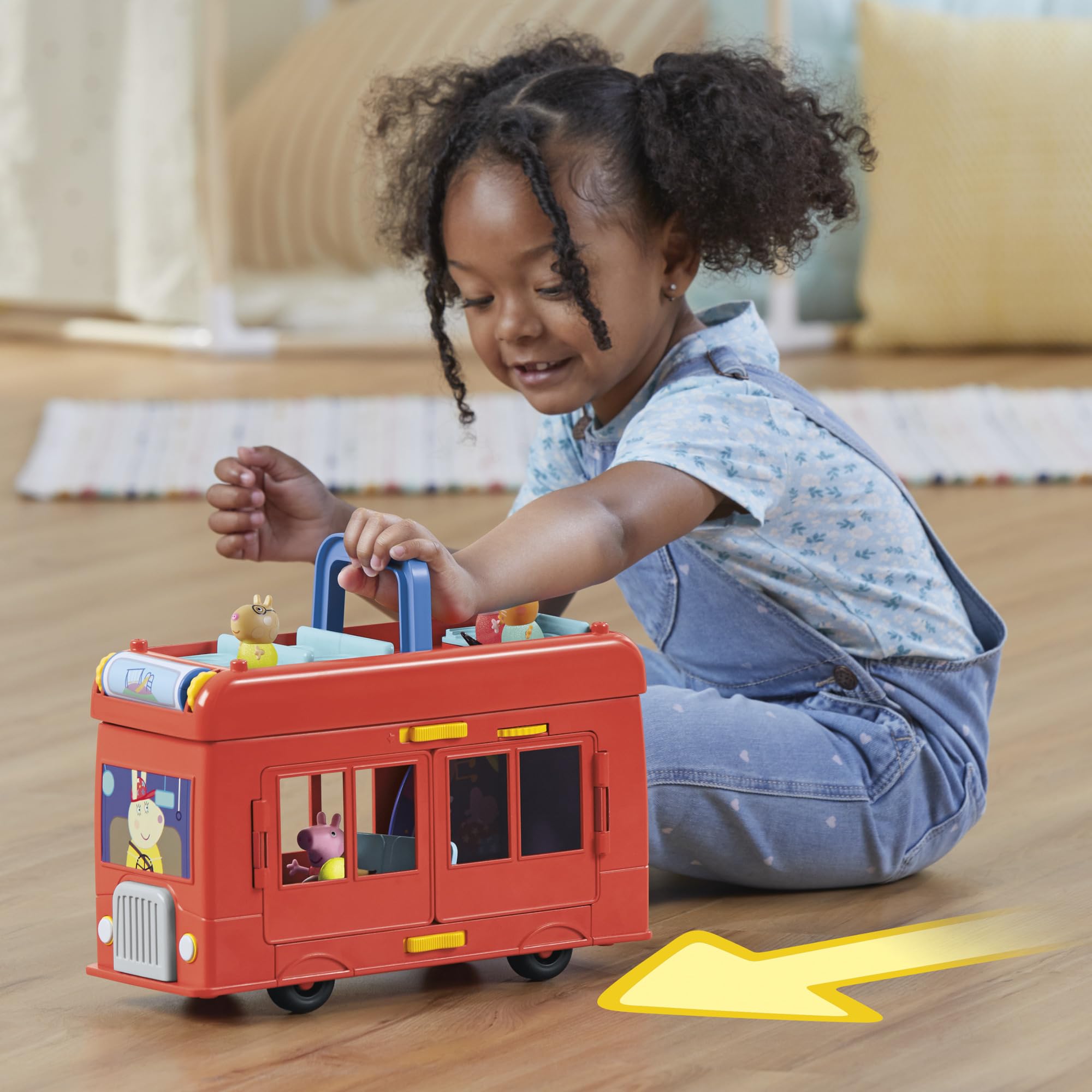 Twirl platforms, roundabout, and slide invite action play.