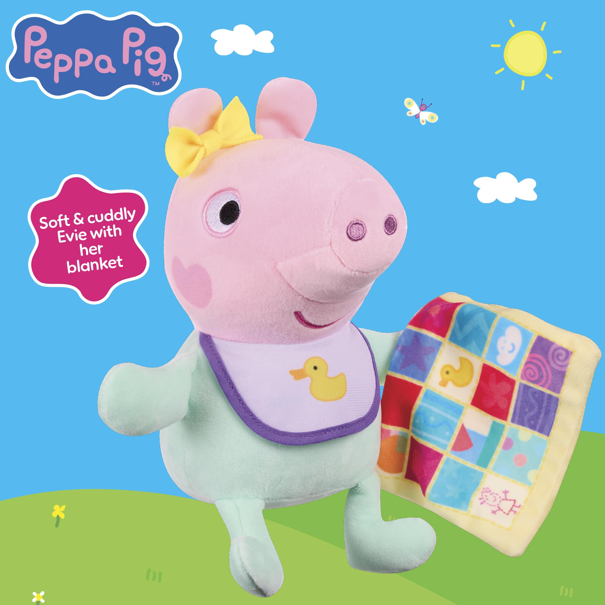 Gift box featuring Peppa Pig Evie makes a charming birthday present.