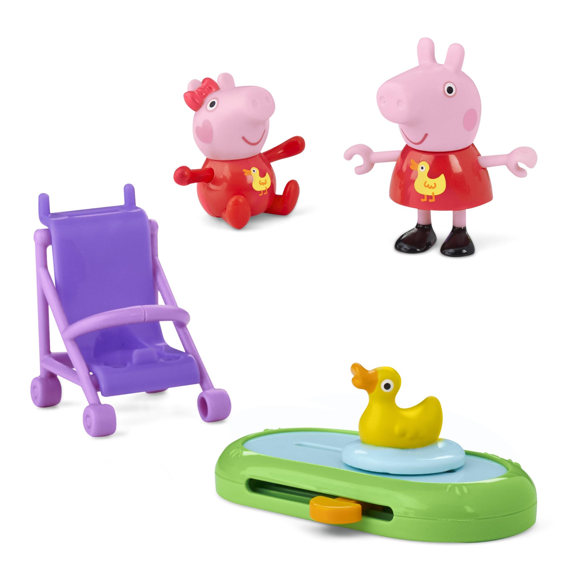 Peppa Pig baby Evie smile detail captures sweet sister moments