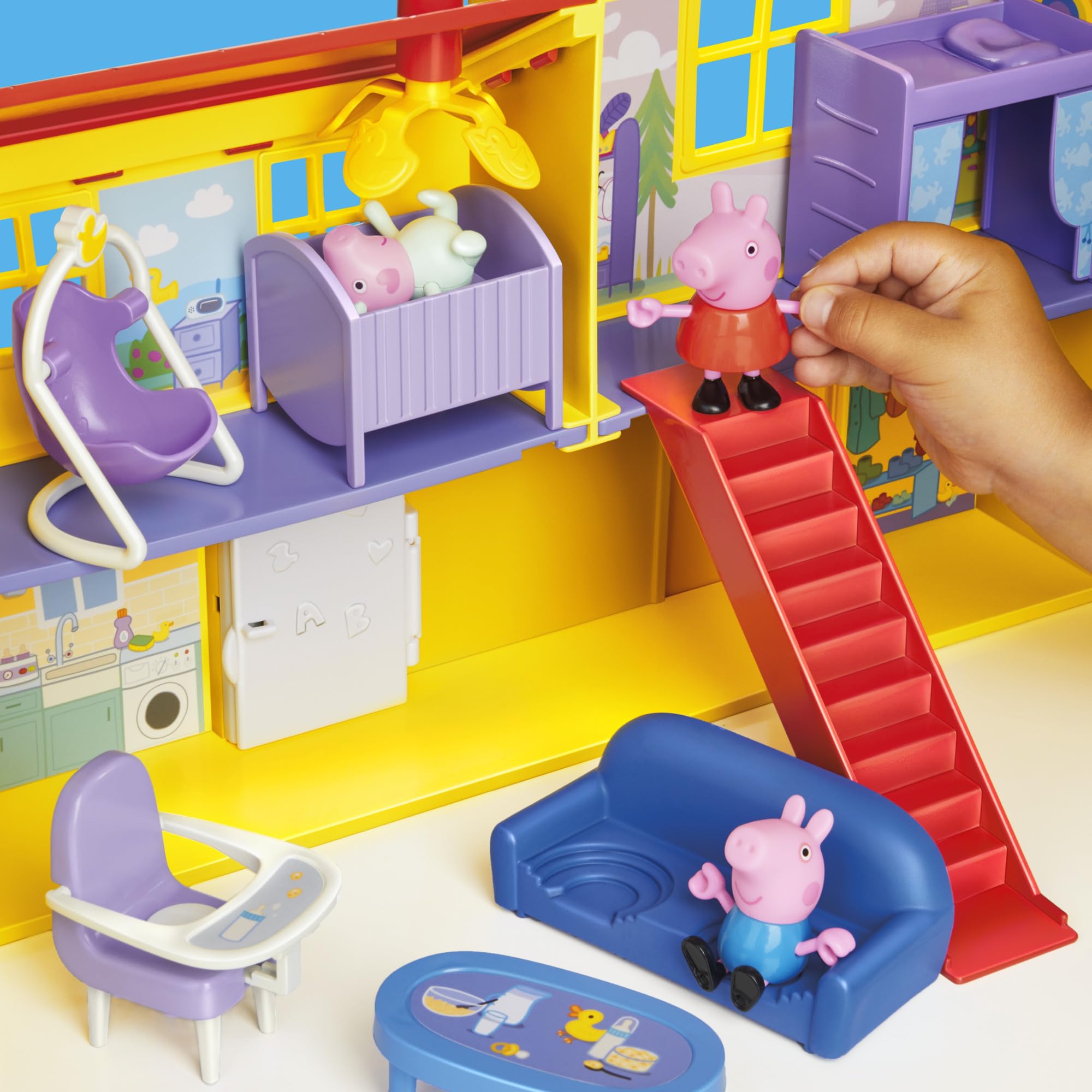 Peppa Pig George dino bed adds playful sleepovers