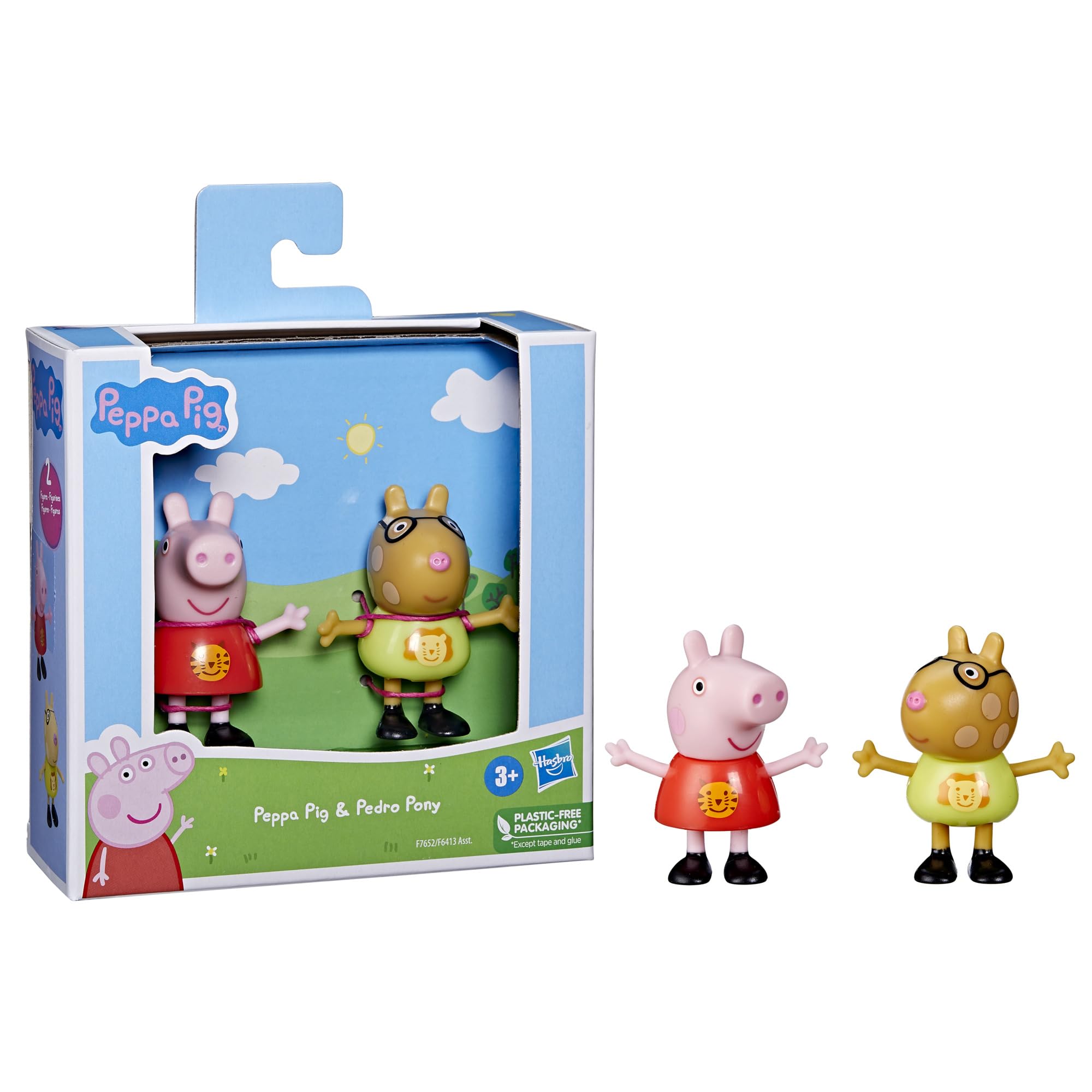 Peppa Pig best-friends outfits on 3-inch figures spark fresh role-play moments.