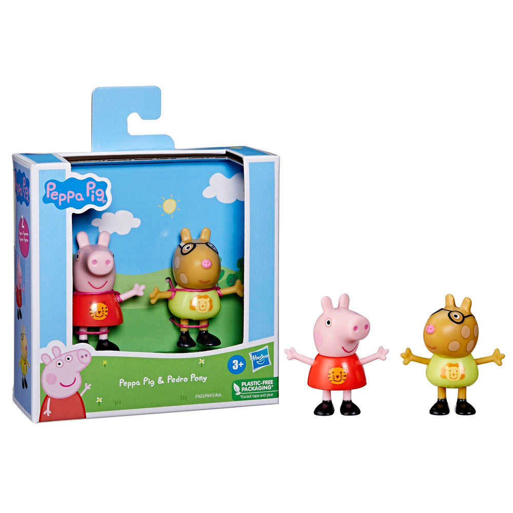 Peppa Pig best-friends outfits on 3-inch figures spark fresh role-play moments.