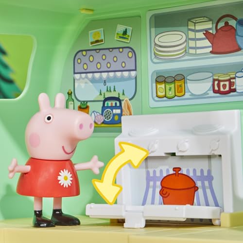 Peppa Pig caravan accessories scooters for active travel pretend.