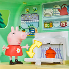 Peppa Pig caravan accessories scooters for active travel pretend.