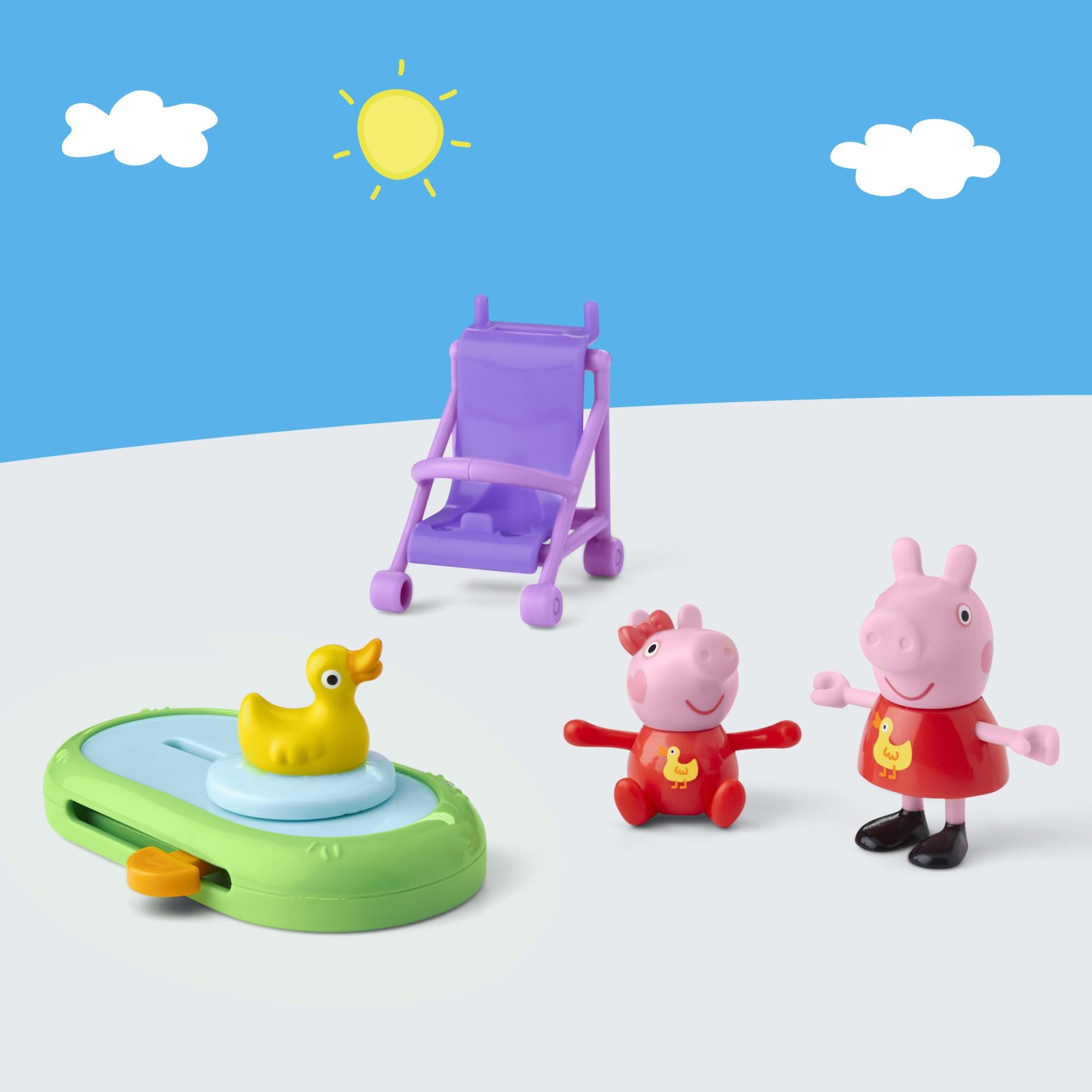 Peppa Pig duck pond accessory adds interactive water play