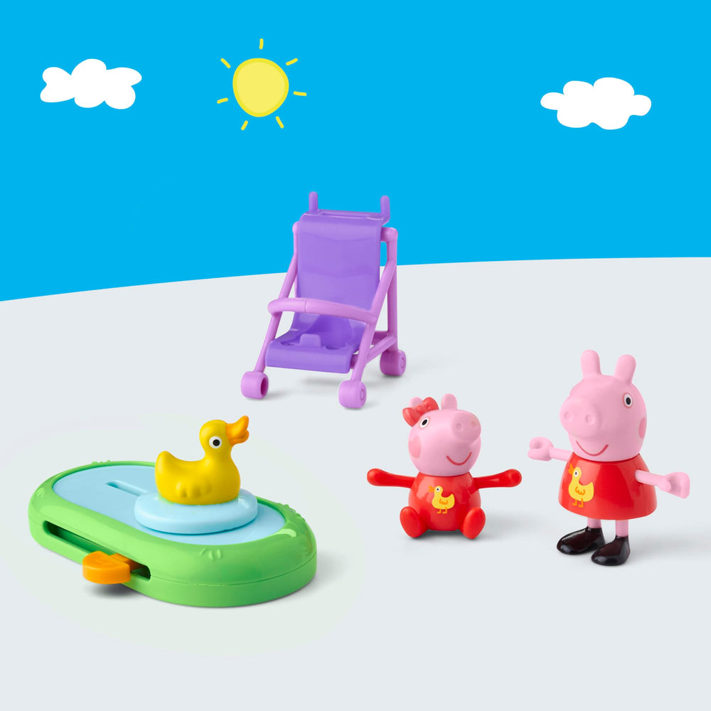 Peppa Pig duck pond accessory adds interactive water play