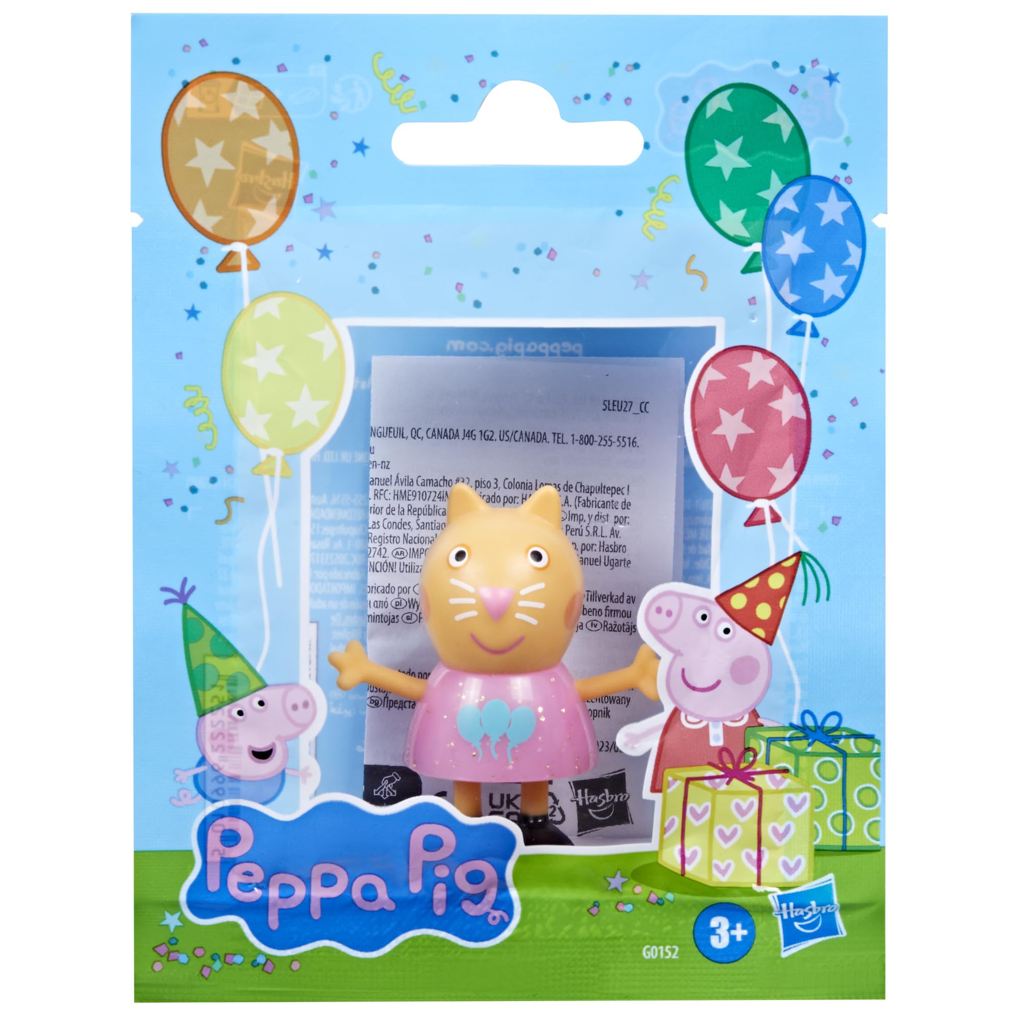 Peppa Pig Emily Elephant figure invites curious, imaginative play.