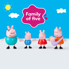 Peppa Pig George figure for kids' daily adventures and pretend visits.