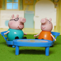 Peppa Pig family home combo car trunk opening – extra storage during play