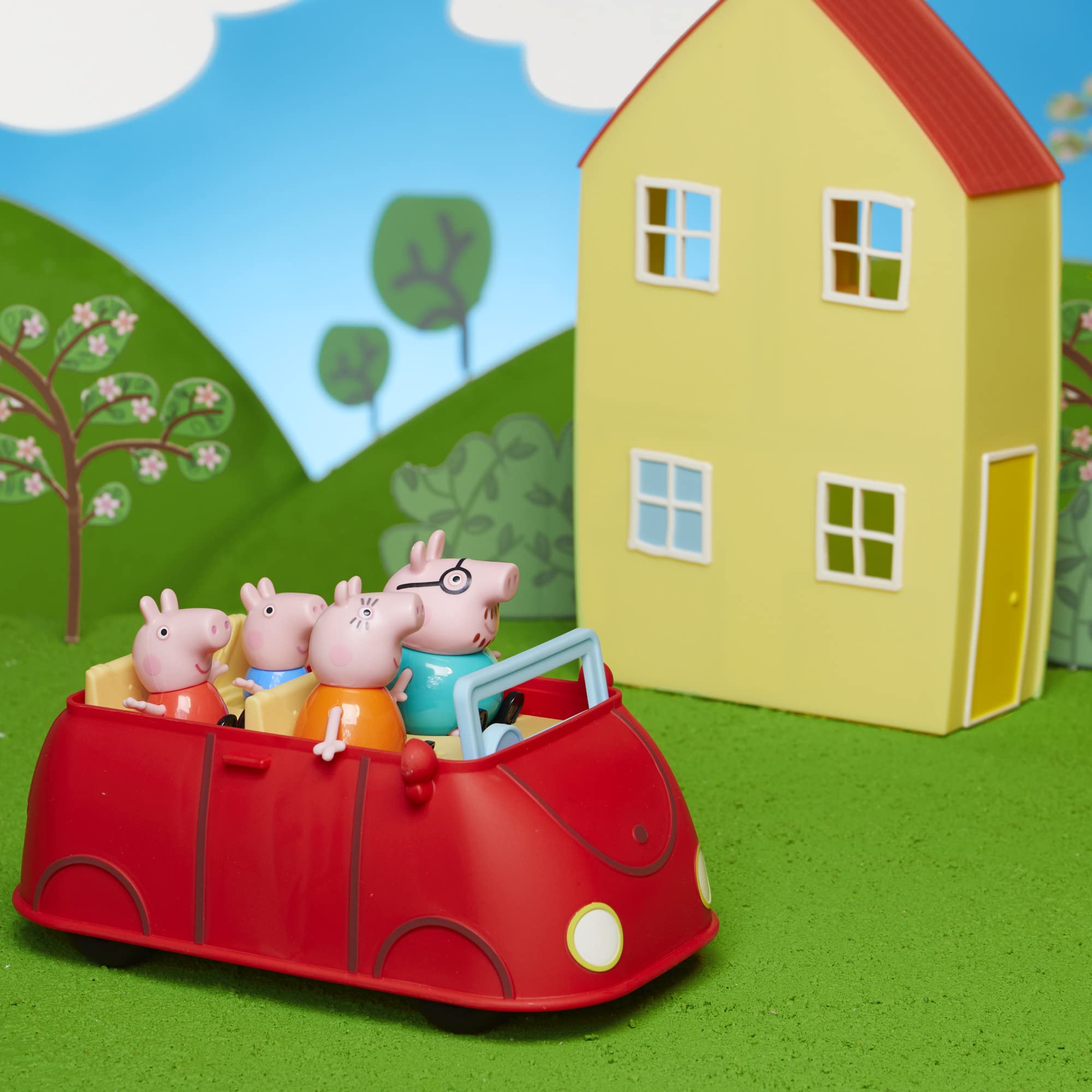 Peppa Pig family home combo sofa table chairs – functional room furnishings for playtime