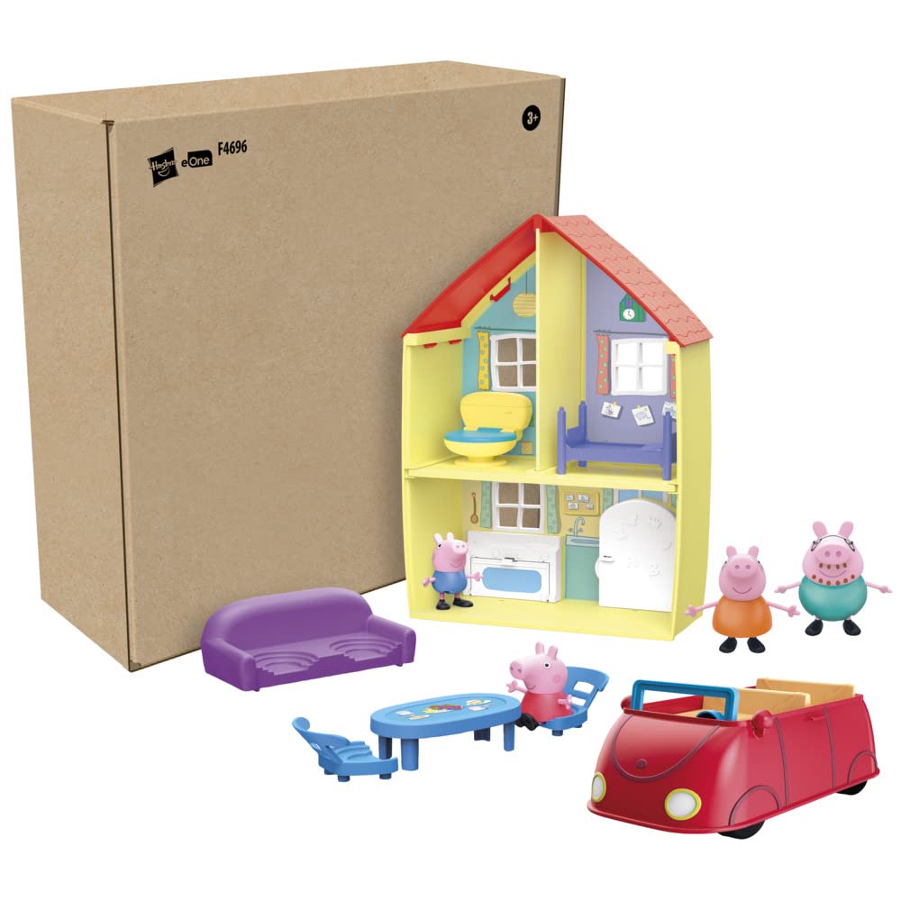 Peppa Pig family home combo stairs view – encourages storytelling and daily routines